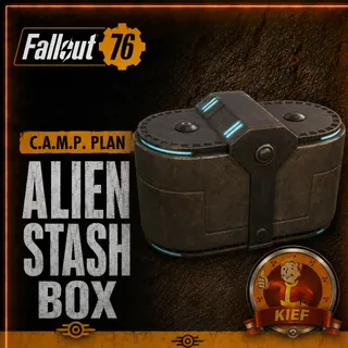 Plan: Alien Stash Box | Rare Invaders From Beyond Plan | Fast Delivery | Fallout 76