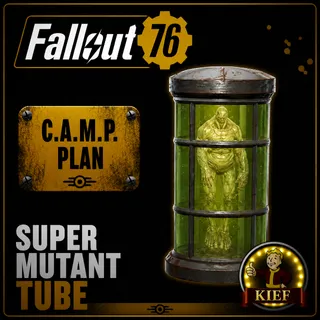 Plan: Super Mutant Tube | Rare CAMP Plan | Fast Delivery | Fallout 76
