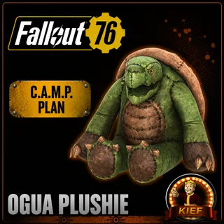 Plan: Ogua Plushie | Rare CAMP Plan | Fast Delivery | Fallout 76