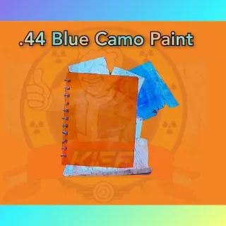 .44 Blue Camo Paint.