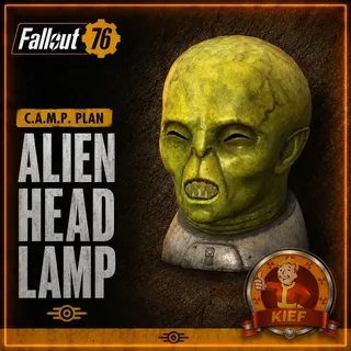 Plan: Alien Head Lamp Plan | Rare Invaders From Beyond Plan | Fast Delivery