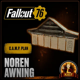 Plan: Noren Awning | Rare CAMP Plan | Fast Delivery | Fallout 76