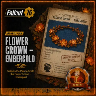 Plan: Floral Crown Embergold