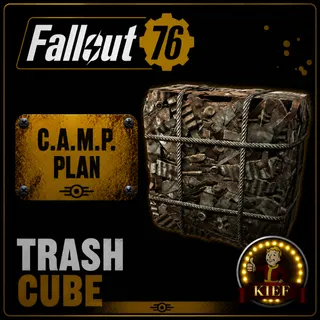 Plan: Trash Cube | Rare CAMP Plan | Fast Delivery | Fallout 76