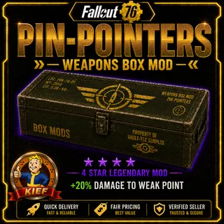 🔥Pin-Pointers Box Mod Xbox | 4 Star Weapon Mod