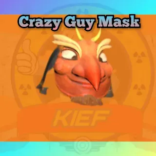 Fasnacht Crazy Guy Mask