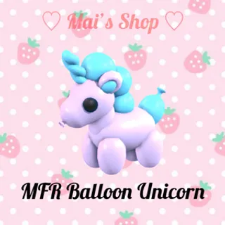 MFR Balloon Unicorn