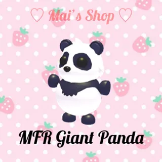 MFR Giant Panda