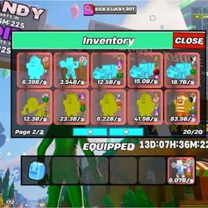 Kick a lucky rot