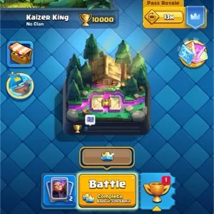 Clash Royale 10k trophies and 5 years old 