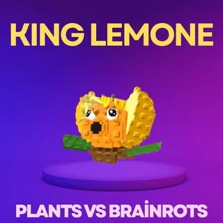 x King Lemone Plants vs Brainrots 