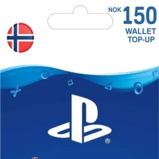 PSN Card 150 NOK NO - Region Restricted Norway