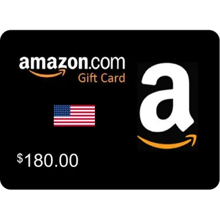 $180.00 USD Amazon .COM USA