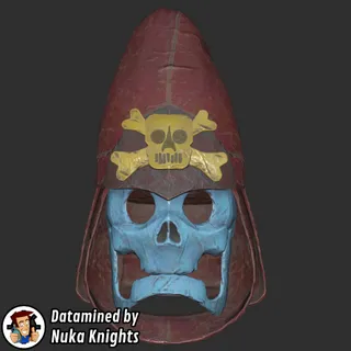 Fasnacht Glowing Skull Mask