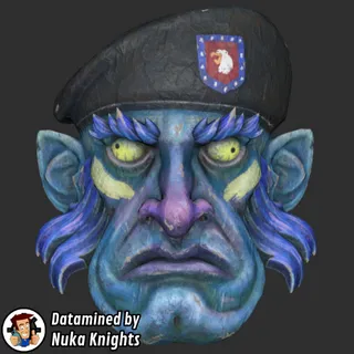 Fasnacht Glowing Captain Mask