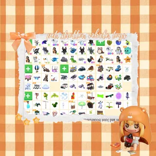 pet, stroller, vehicle, toys bundle | affordable adopt me adm bundle!