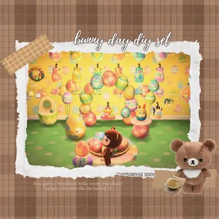 bunny day diy set | cheap affordable bundle acnh animal crossing new horizons!