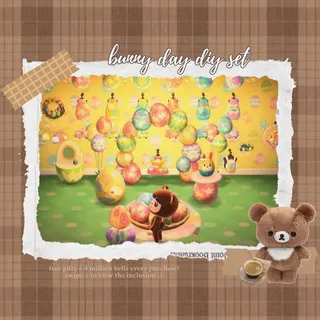 bunny day diy set | cheap affordable bundle acnh animal crossing new horizons!