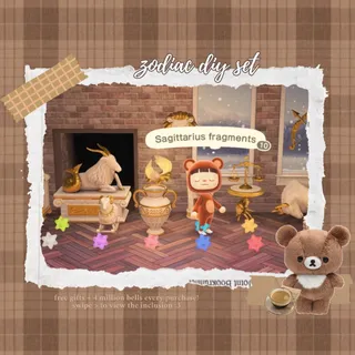zodiac diy set | cheap affordable bundle acnh animal crossing new horizons!