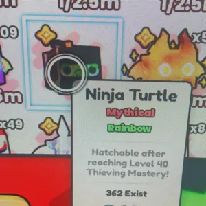 Rainbow Ninja Turtle