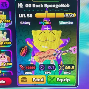 SW GG rock SpongeBob