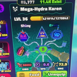 shiny sf hydra karen