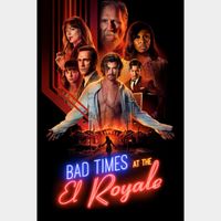 BAD TIMES AT THE EL ROYALE (2018) (HD DIGITAL CODE) VUDU, MOVIESANYWHERE INSTANT DELIVERY