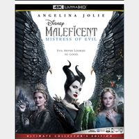 DISNEY MALEFICENT MISTRESS OF EVIL (4K ULTRA HD UHD DIGITAL CODE) VUDU, MOVIESANYWHERE INSTANT DELIVERY