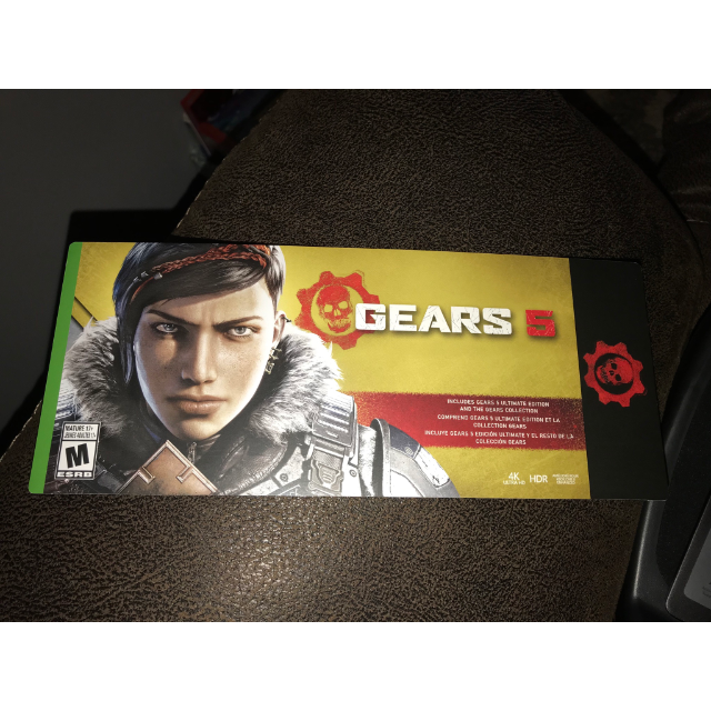 GEARS 5 ULTIMATE EDITION & GEARS OF WAR 1,2,3,4 COLLECTION WITH ICE KAIT SKIN XBox One Games
