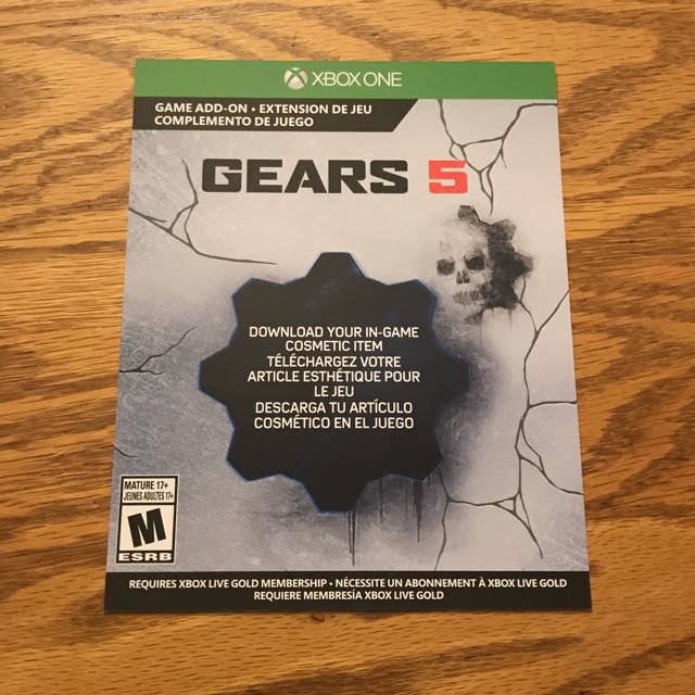 GEARS 5 KAIT DIAZ ICE KAIT CHARACTER SKIN DLC XBox One Games Gameflip