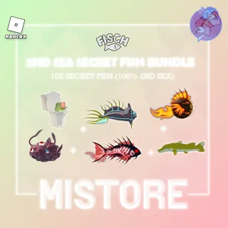 2ND SEA SECRET FISCH BUNDLE - 10X Secret Fish