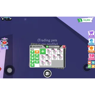 100x adopt me unicorn