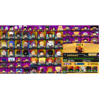 #120 All Star Tower Defense / ASTD Old / Original / META Account : lvl 243 : x12 7 Star Units : Mysterious X, Mochi, Eyezen,..