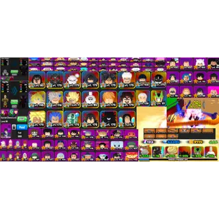 #138 ⭐ASTD⭐ x22 7 Star UNITS : All Star Tower Defense GOAT - END GAME Account: Lvl 254 : Many Limit 7 Star Units: Boo ,..