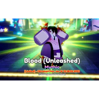 Mythic Blood ( Unlease ) - Power evo