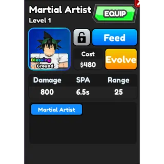 ASTD Jinmori - Martial Artist - All Star Tower Defense