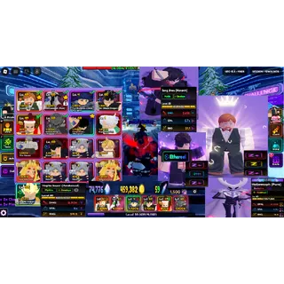 #121 Anime Vanguard Good Account : Monarch Vanguard Escanor (Pride) , Shiny HollowSeph (Pure) ,,Ethereal Eizan,..