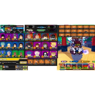 #146  x5 7 Star Units ⭐ASTD⭐ Meta Account : lvl 224 : Sukuna , Unhuman , Buddha , Aizen , Umbra . Good 6 Star Units