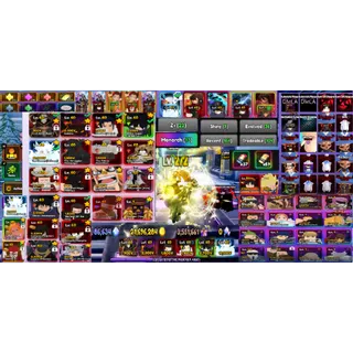 #118 Anime Vanguards SUPER META -END GAME Account LVL 272 : 13 MONARCH Units+Shark Monarch :20 Set Z+ Stats,9 Shiny ,36 Evo,..