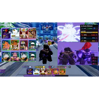 #125 Anime Vanguard Good Account : Monarch Songjinwu And Igros , Deadeye Ice Queen (Release) ,80k Gem ,42Rerolls