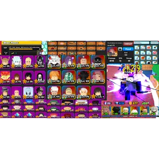 #149 x11 7 Star Units ⭐ASTD⭐ Super Meta Account : Shiny Sukuna , Madara , Mob , Mochi ,The Path , aizen, Umbra,...