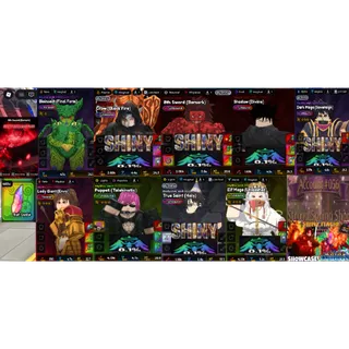 🔥FLASH SALE #056 Anime Expedition 7Unbound 2 SHINY SECRET GOAT Account👑Lvl 217-SHINY Unbound Crow,Kenpachi Shiny