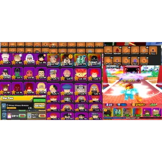 #144 : x4 7 Star Units ⭐ASTD⭐ Meta Account : lvl 189 : Sukuna , Aizen , Freezar , Tanjiro ,Many Good 6 Star Units