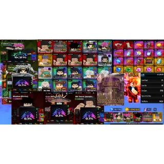 🔥FLASH SALE #047 Anime Expedition 4 Unbound 3Secret Account👑Lvl 101: Unbound Shadow (Megumi) , Unbound 8th Sword (Berserk)