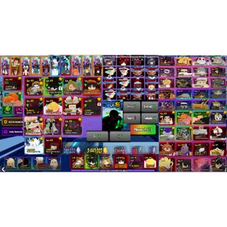 #134 Anime Vanguards SUPER META  Account: 11 Monarch Units+Shark Monarch : 13 Shiny , 52 Evol Units