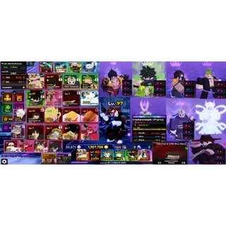 #123  Anime Vanguards SUPER META Account :6 Monarch+ Shark Monarch : Monarch Brolzi Super , Monarch Shiny Hollowseph