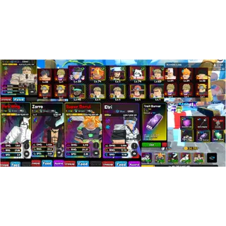 028 🔥 All Star Tower Defense X (ASTD X) Meta Account : Etri (Esdeath) Unbound , All Star Super Broly ,All Star Zorro,...