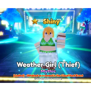 Mythic Shiny Weather Girl ( Thief ) - nami evo 