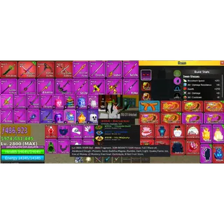 #148 Stacked 2 Game Account : Blox Fruit GOAT Account and All Star Tower Defense : Goat account : Week 2 Local Champion