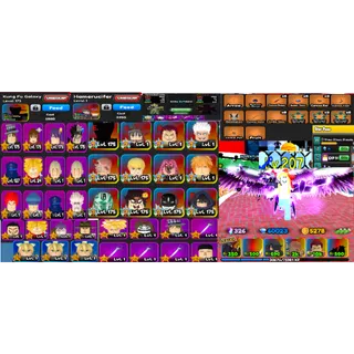 #153: x12 7 Star Units ⭐ASTD⭐ Super Meta Account : lvl 207 : Hamerucifer - Homura , Kung Fu Galaxy,Devil ,aizen,...